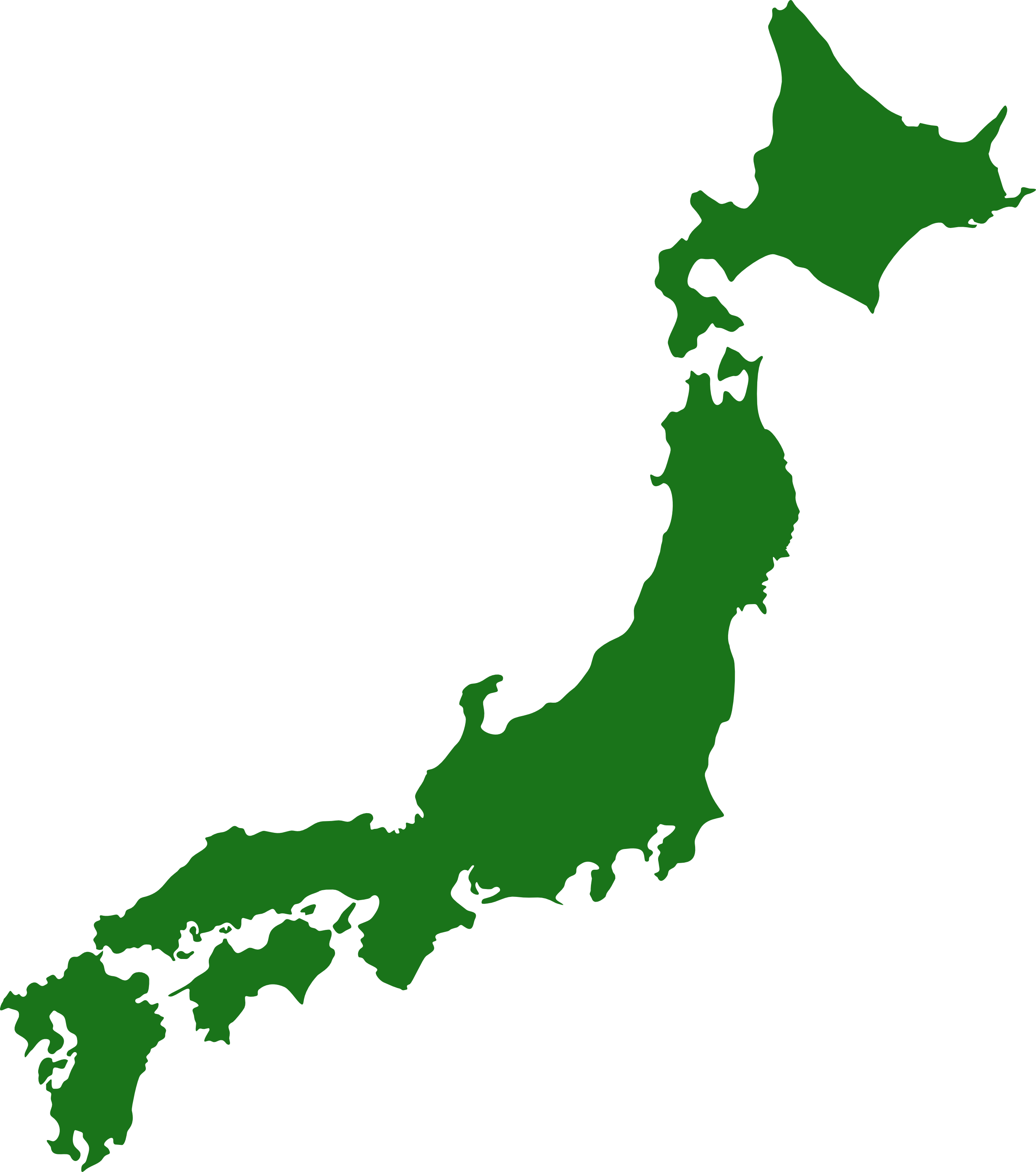 日本地図